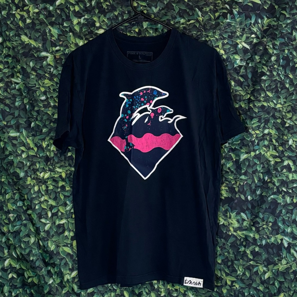 Pink Dolphin Tee Shirt